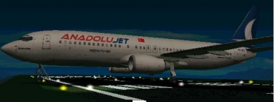 AnadoluJet B737 800